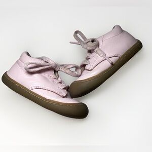 Footmates Reagan Infant Oxford Rose Nappa Size 4 Wide